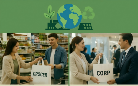 Driving Global Sustainability: Wenzhou Xinghe Packaging Co.,Ltd Shopping Bag Solutions in Action 🌱