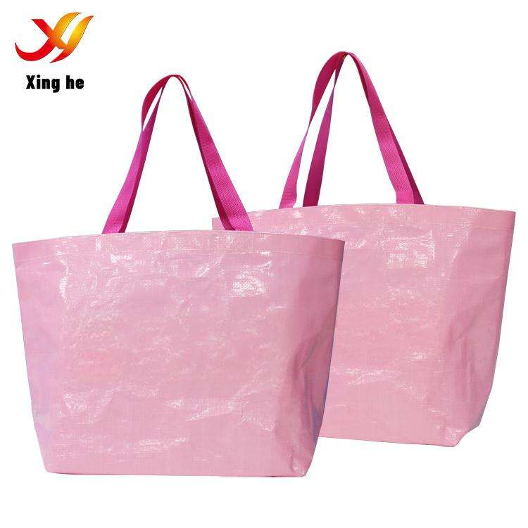 Eco-Friendly Use Custom Printed PP Woven Shopping Bag