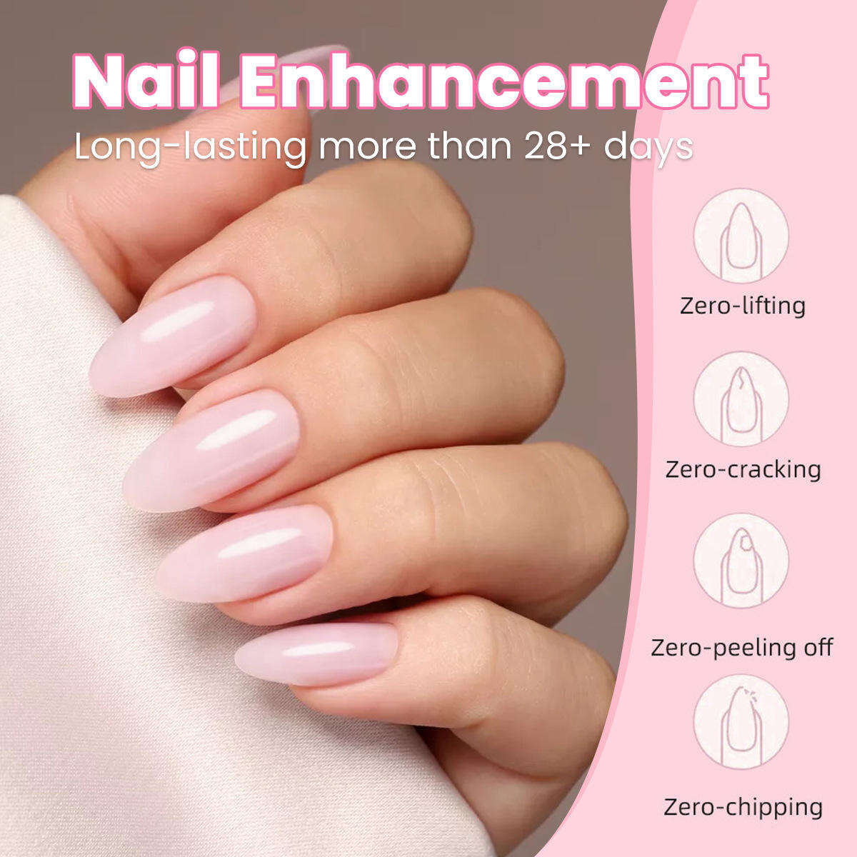 UV Curable Builder Gel Easy Shape Sculpting