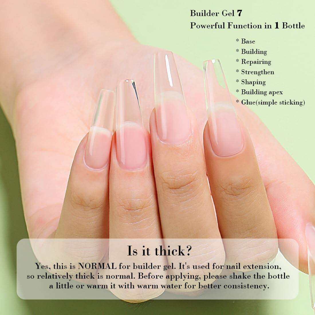 Nail Shaping Essential Builder Gel
