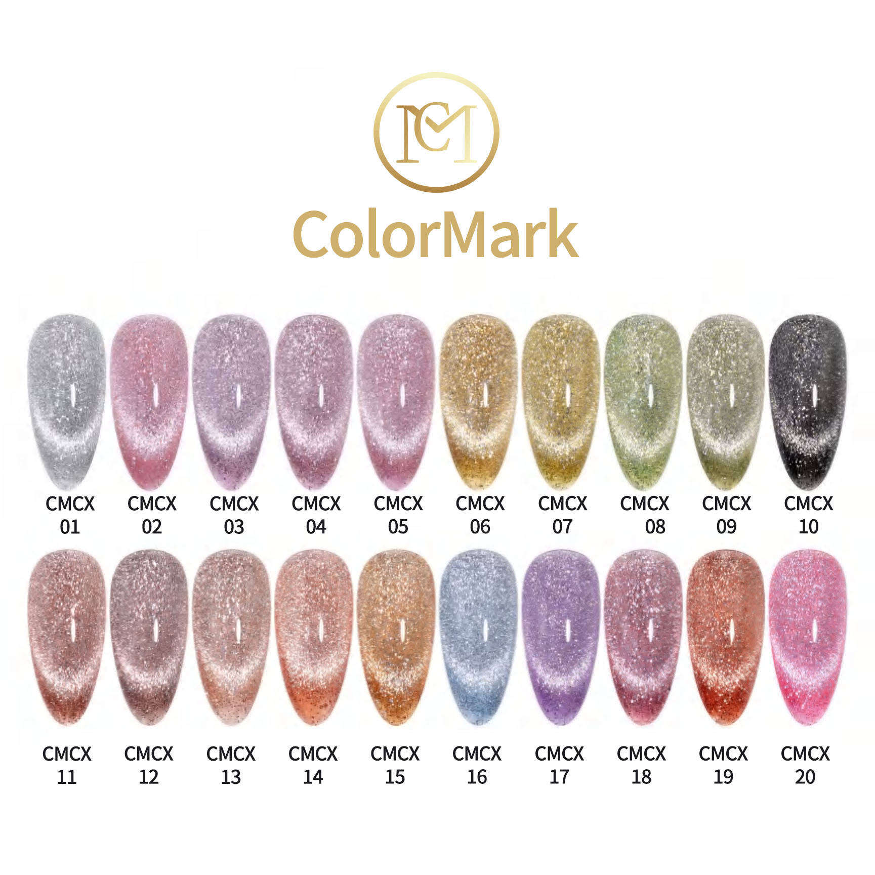 Magnetic Cat Eye Gel Polish Holographic Shine