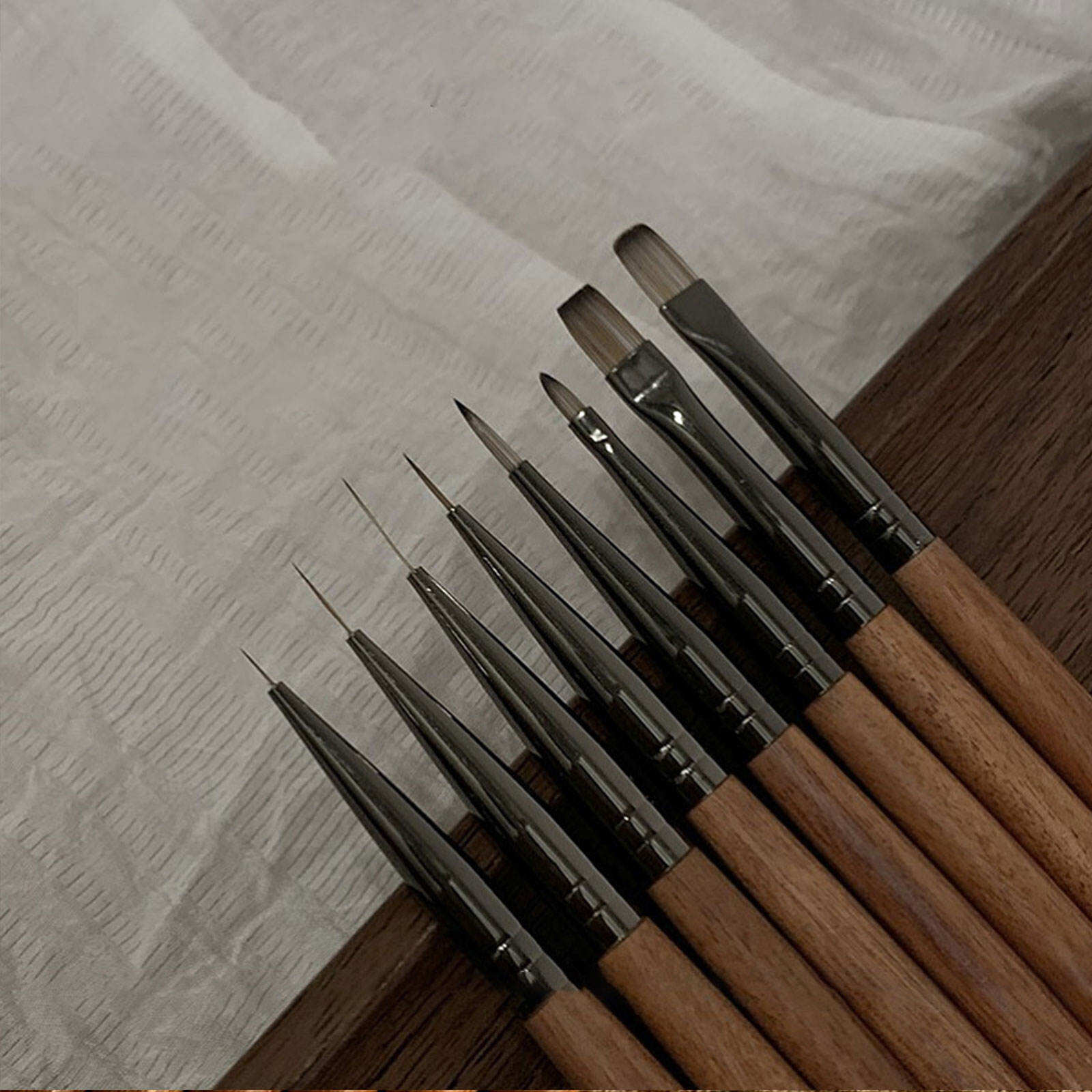 Pensulă pentru Artă Unghii cu Lac Gel pentru Design