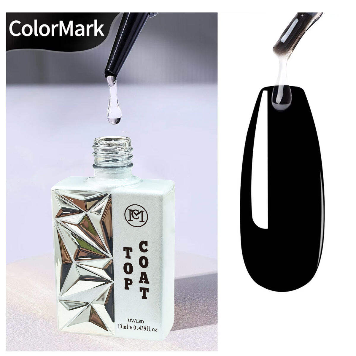 Straturi superioare colorate pentru saloane de unghii