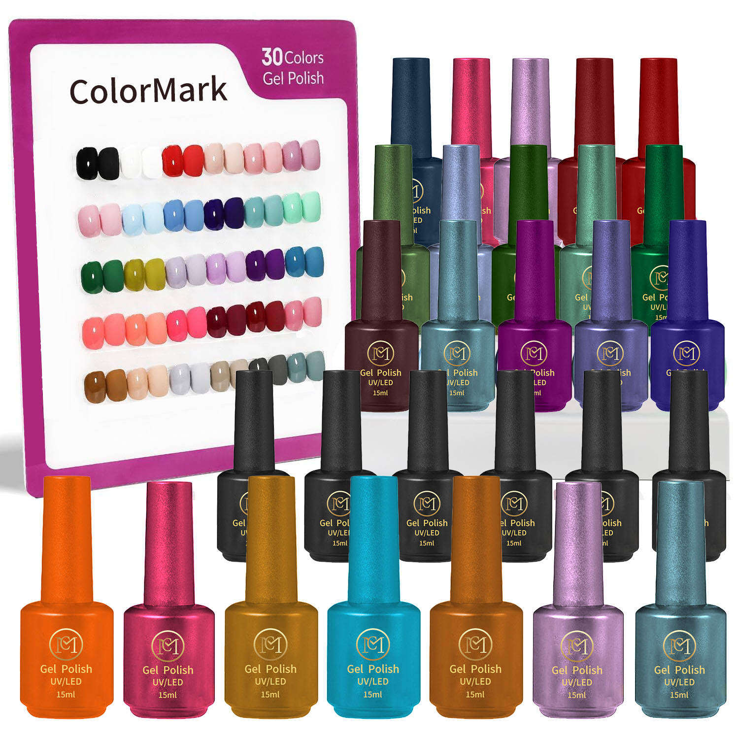 UV-Curable Magnetic Cat Eye Gel Polish