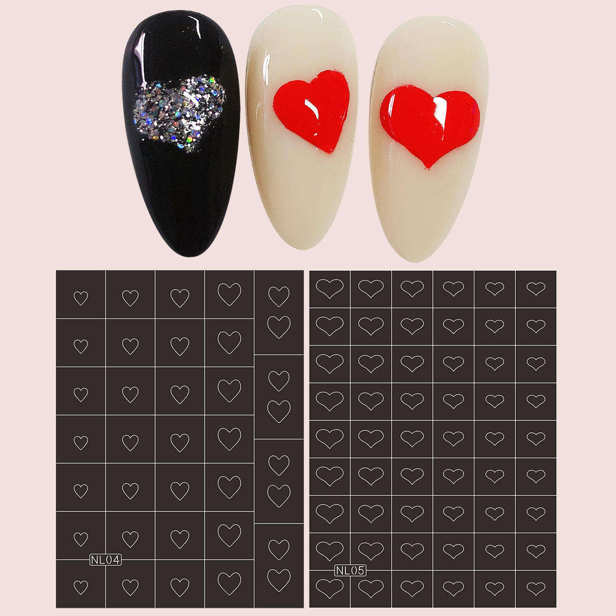 Autoadezive Modelate pentru Manichiură Rapidă