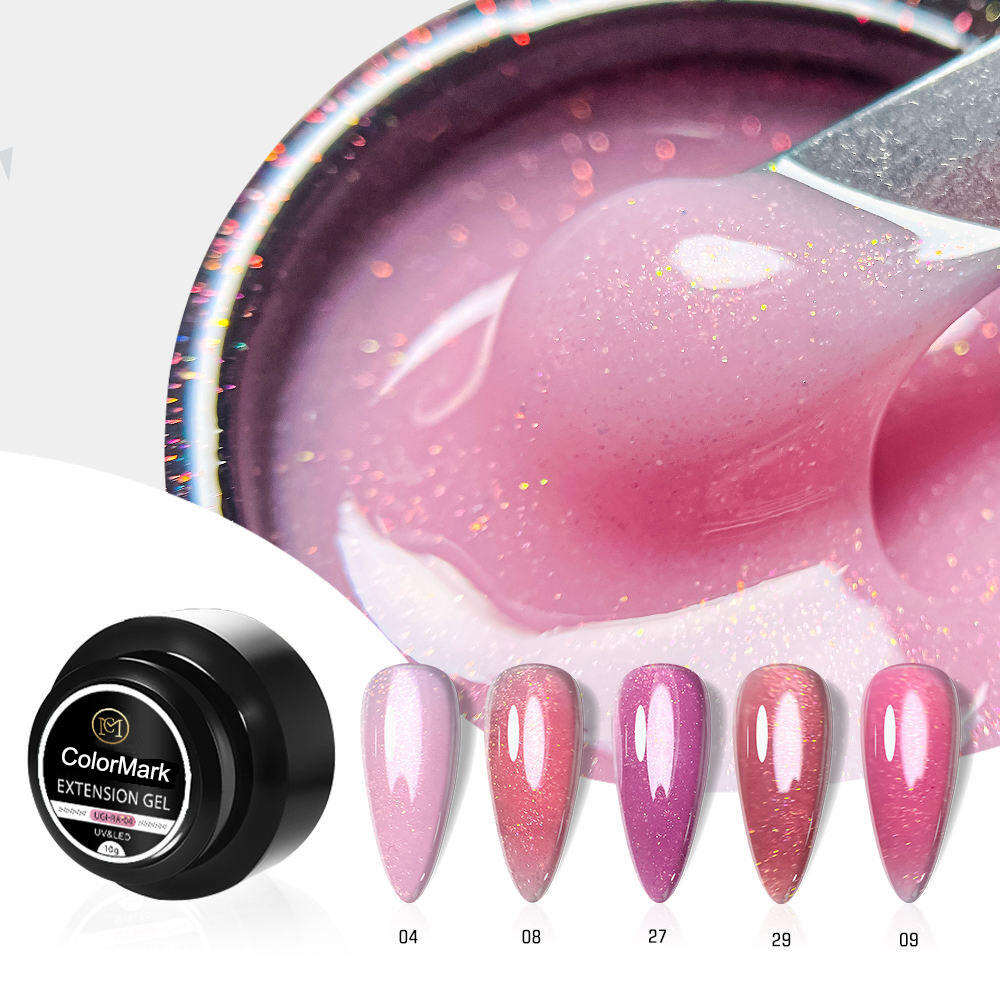 Gel de Prelungire Rezistent la Crape, cu Adeziv de Calitate Salonal