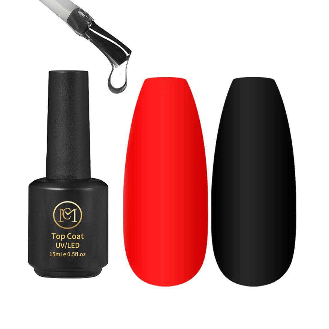 strat superior de gel UV, 8 ml, cu finisaj mat