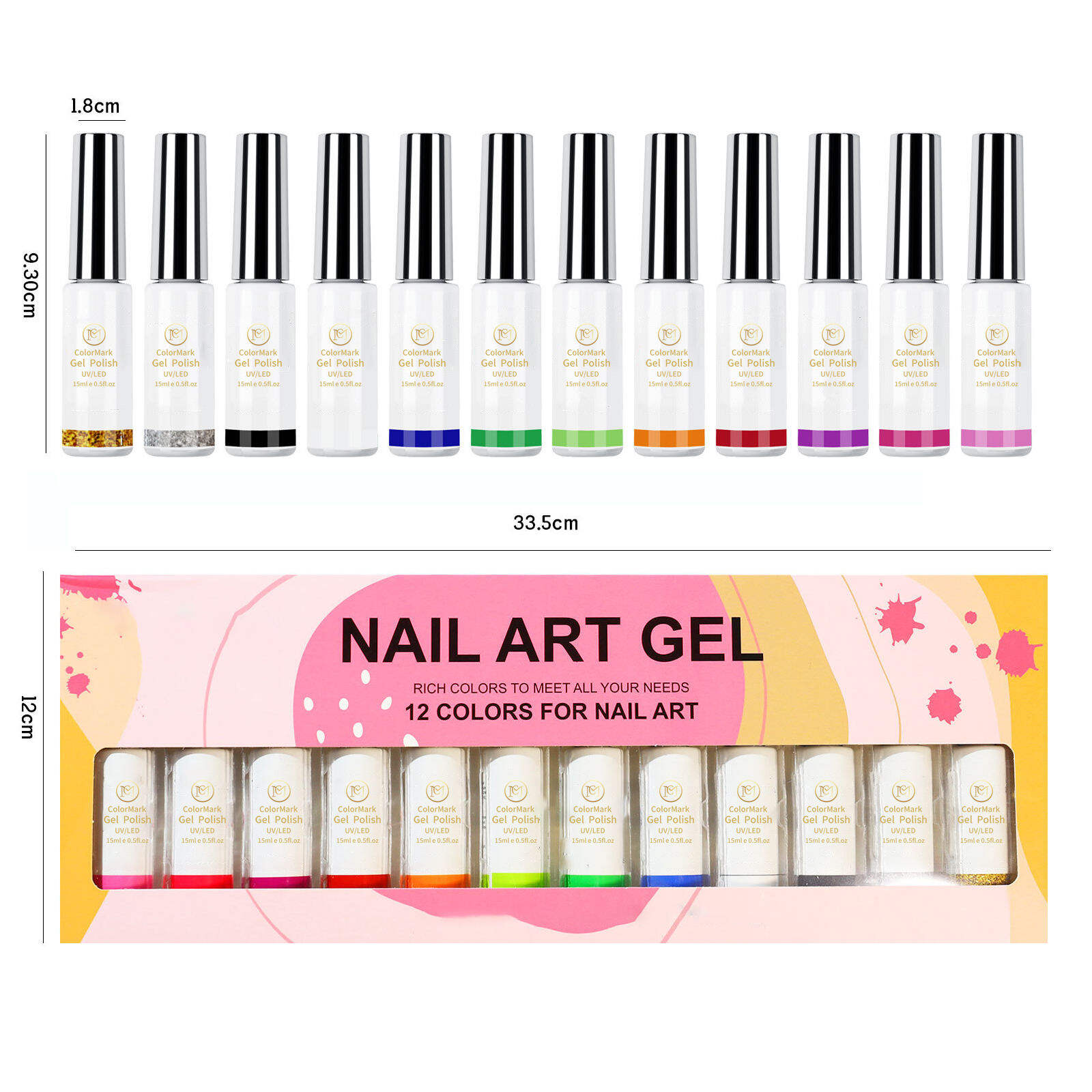 Precise Liner Gel Polish For Nail Design