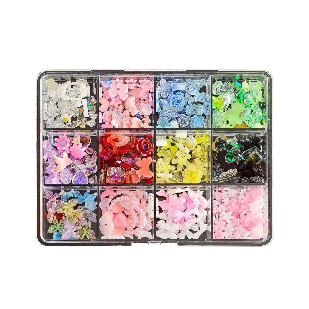 Cristale Strălucitoare pentru Unghii, Aspect de Salon