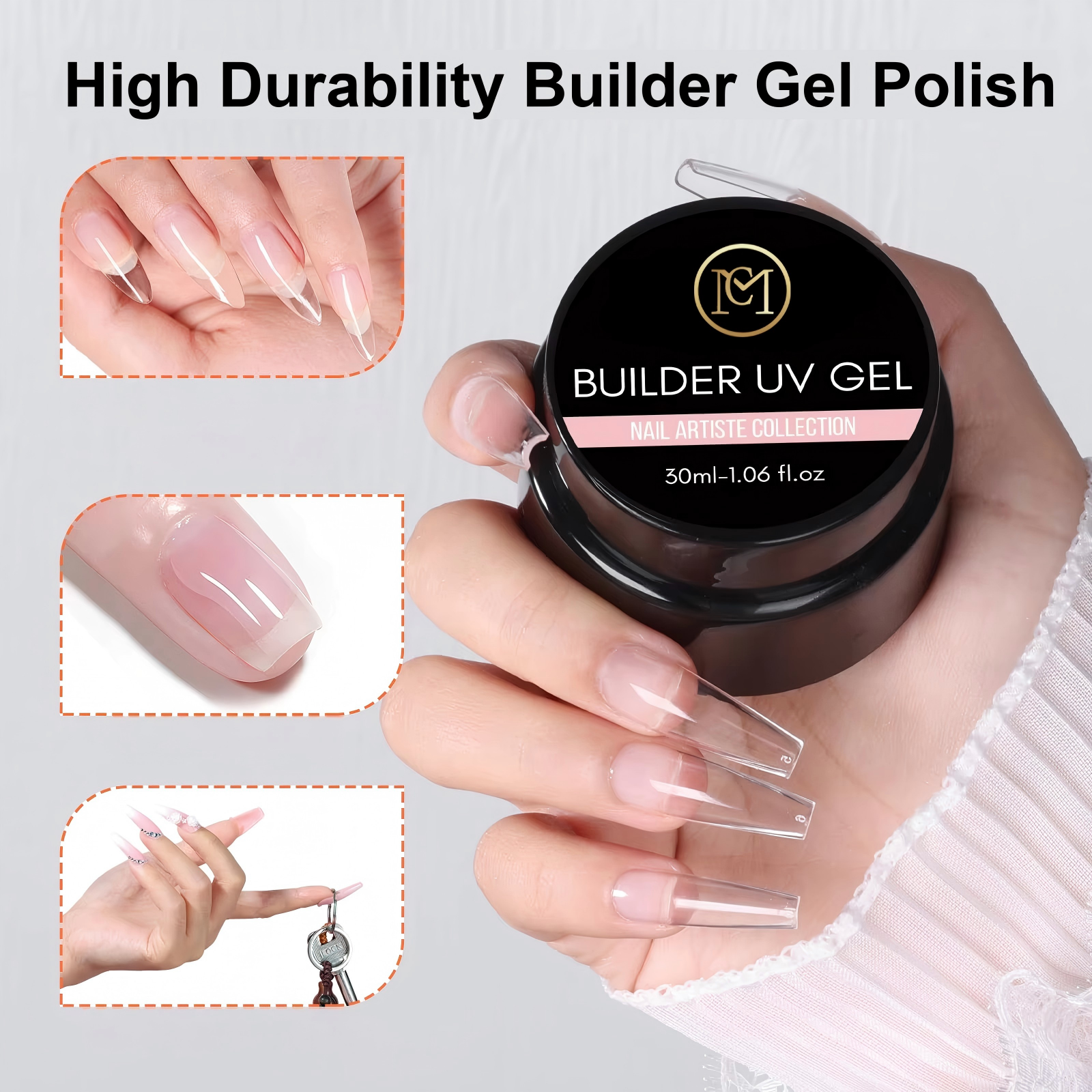 Builder Gel for Pro-Level Nail Sculpting