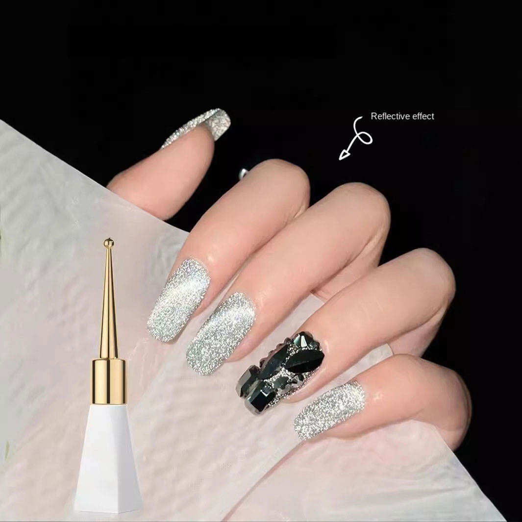 Platinum Chrome Gel Nail Art Essentials