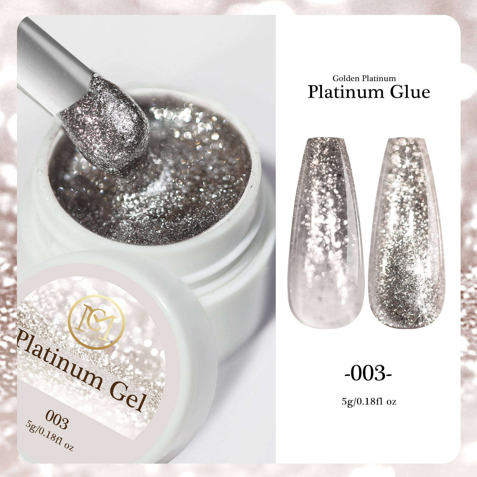 UV-Curable Platinum Gel Polish