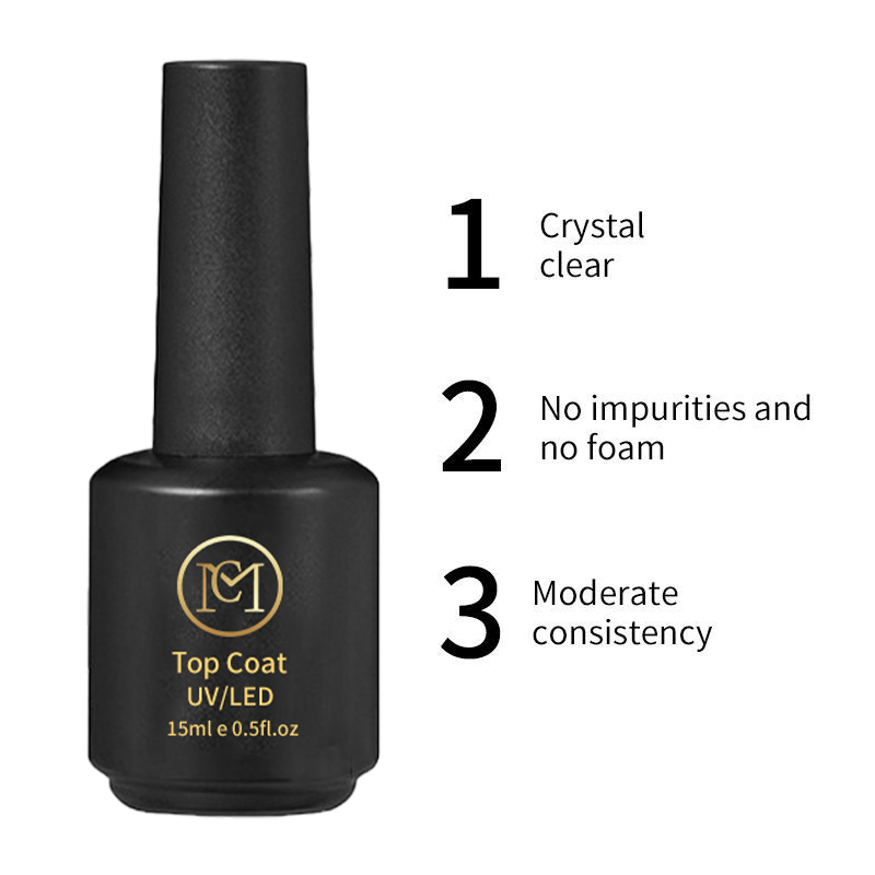 Straturi superioare colorate pentru saloane de unghii