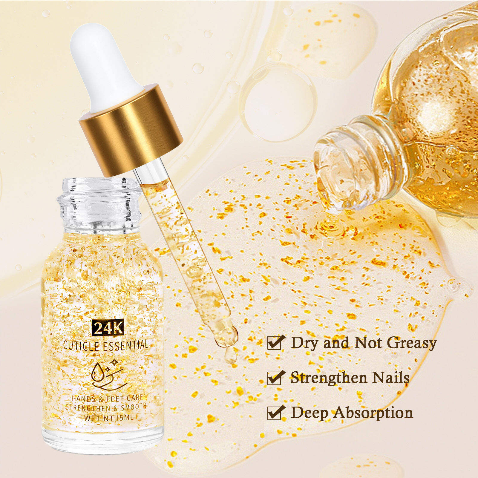 Ulei pentru Îngrijirea Cuticulelor, Tratament Nourizitor pentru Unghii