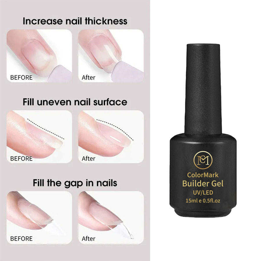 UV Curable Builder Gel Easy Shape Sculpting