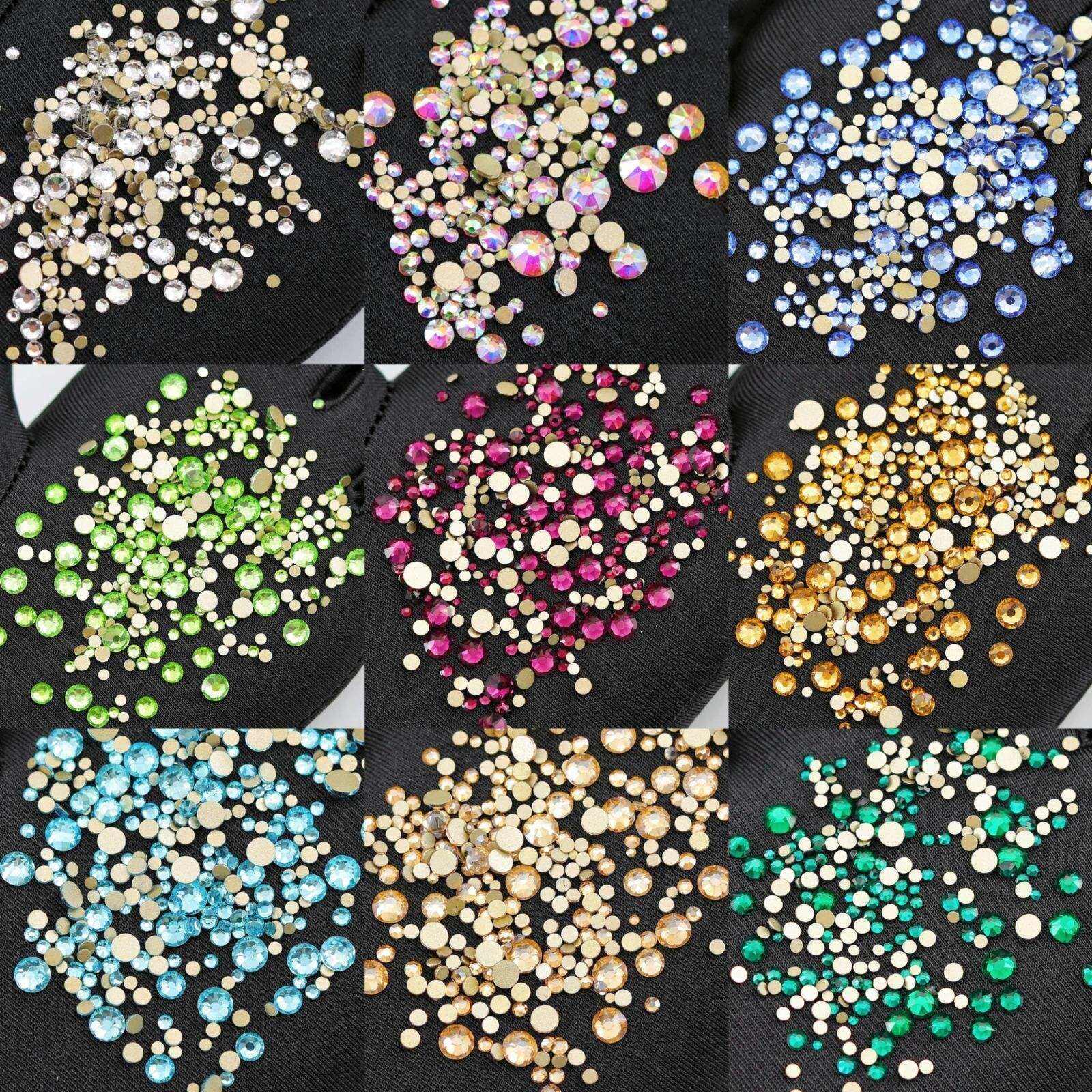 Cristale Strălucitoare pentru Unghii, Aspect de Salon