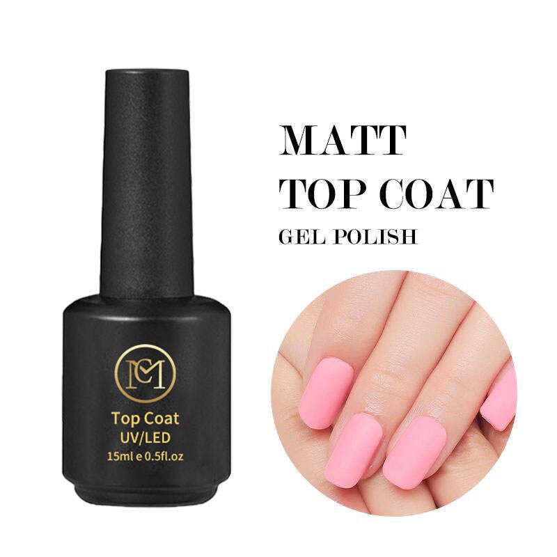 strat superior de gel UV, 8 ml, cu finisaj mat