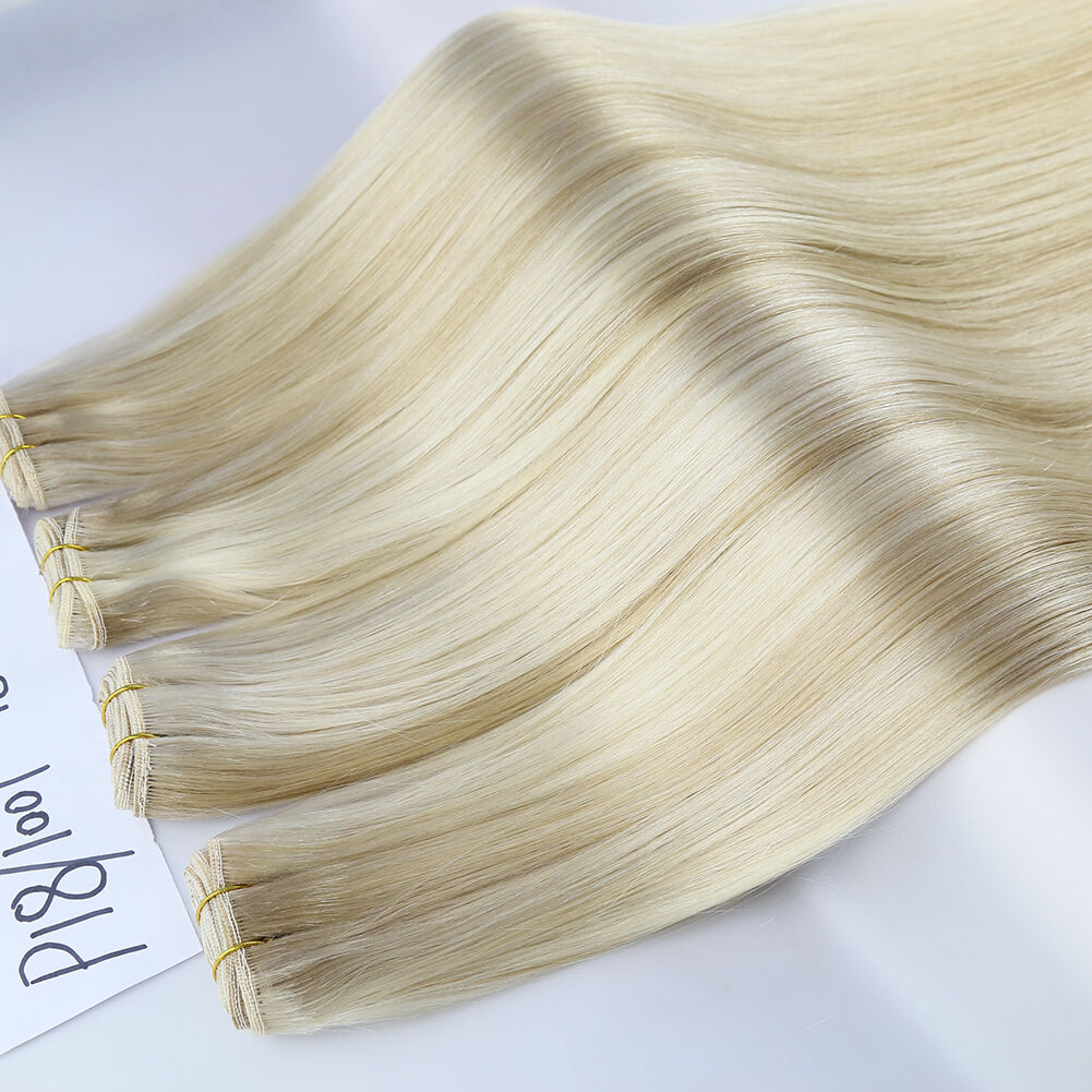 Wholesale 100% Virgin Machine Sewn Wefts 18