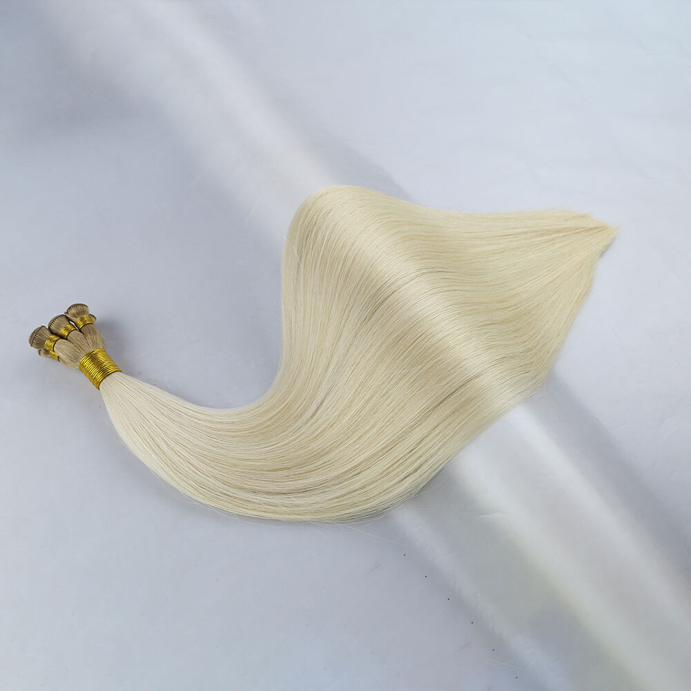 Custom Logo 22 Inch T#8-60 100% Virgin Hair Hand Woven Extensions
