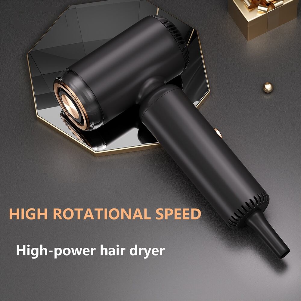 2024 Popular Korean Brand Lightening logo Hollow Airflow Female Seated Over Head Hair Dryers of Sound