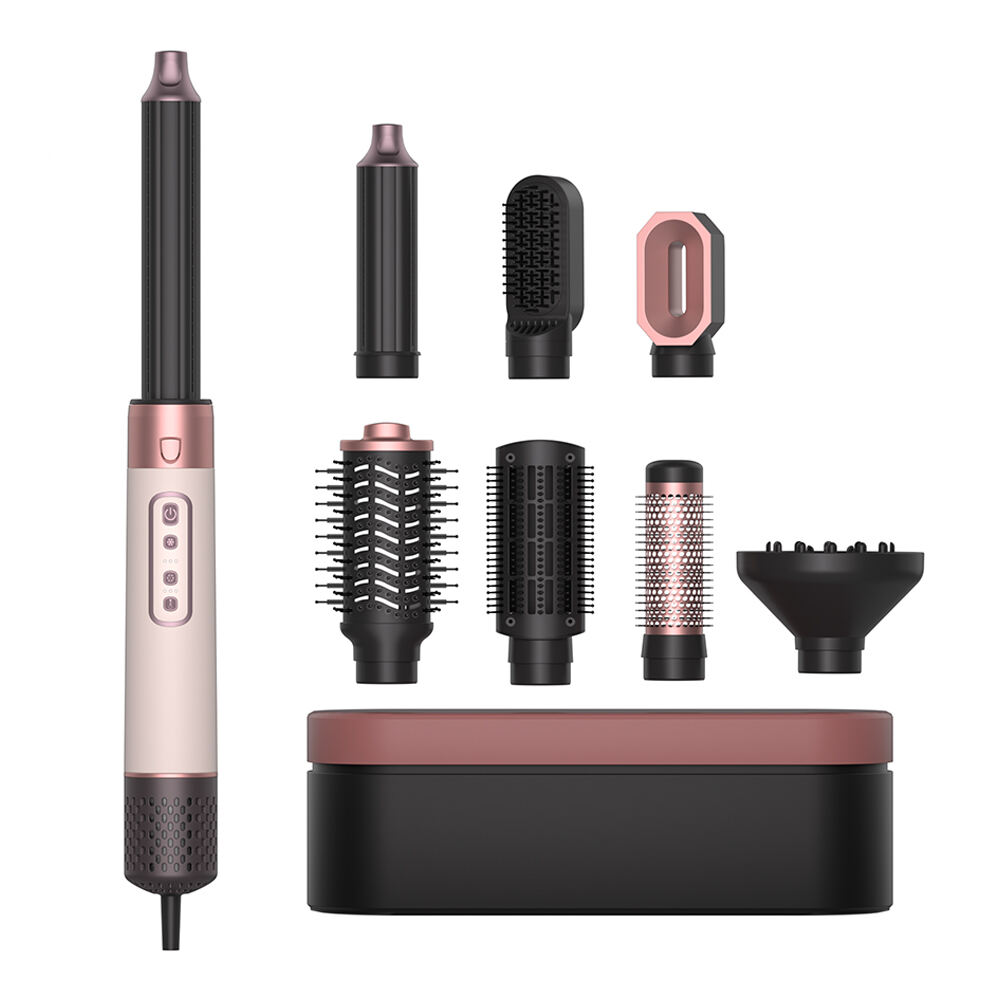 Mesky Hair Styling Tools Ionic Bldc High Speed 5 in 1 Multi Styler Secador De Cabelo Hot air Brush Blow Brush Hair Dryer