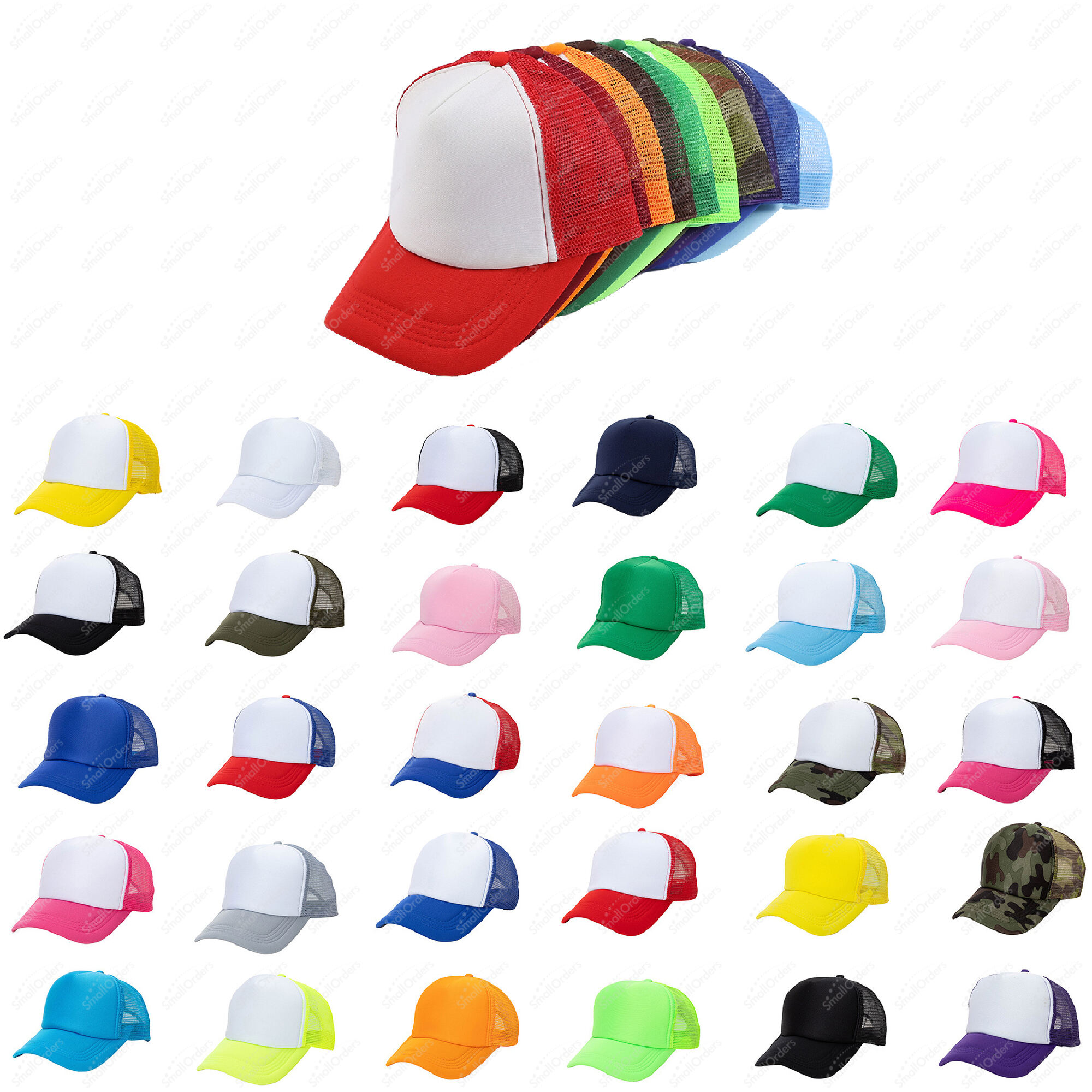 Custom sports foam mesh truck driver cap hats with logo