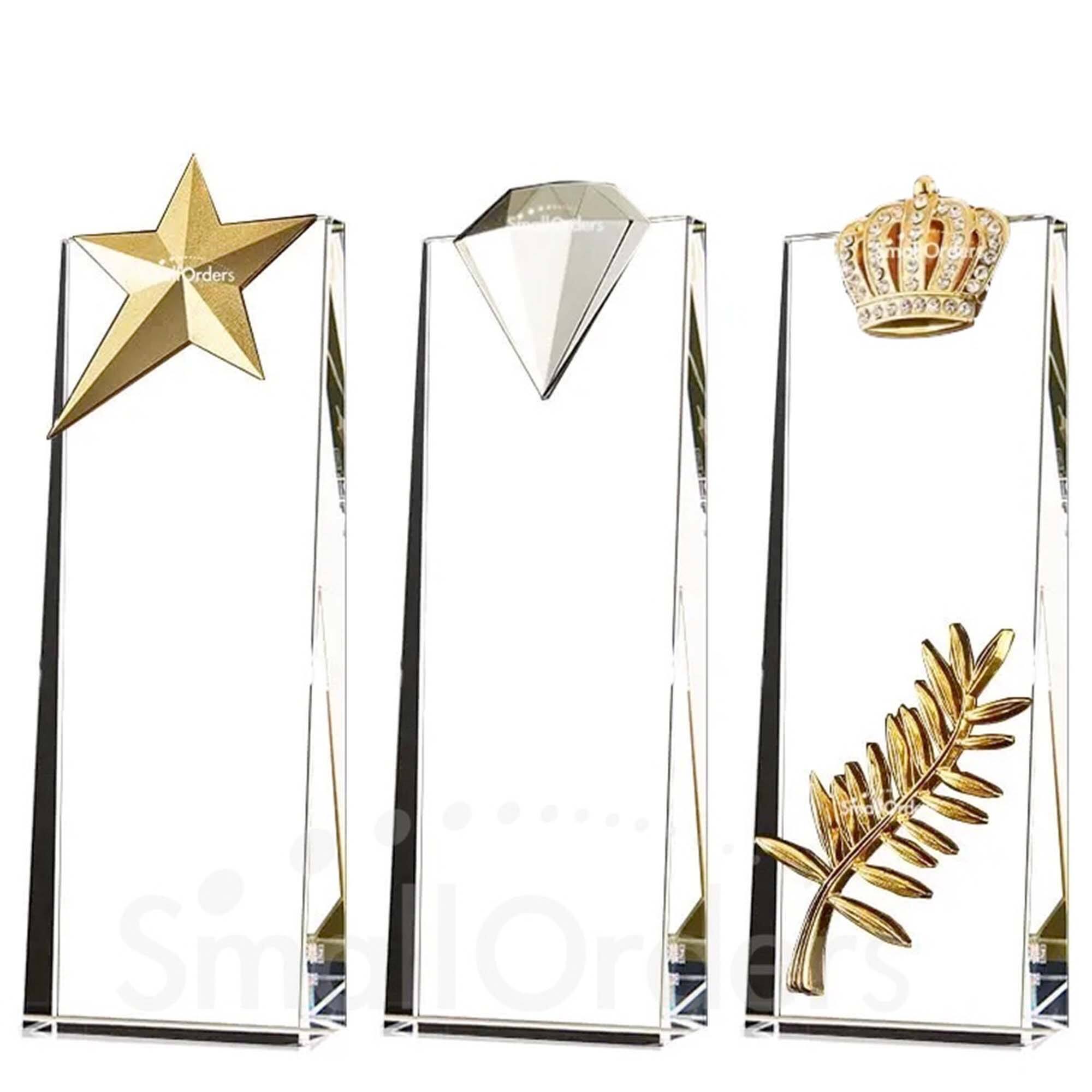 Custom Crystal Trophy Award supplier