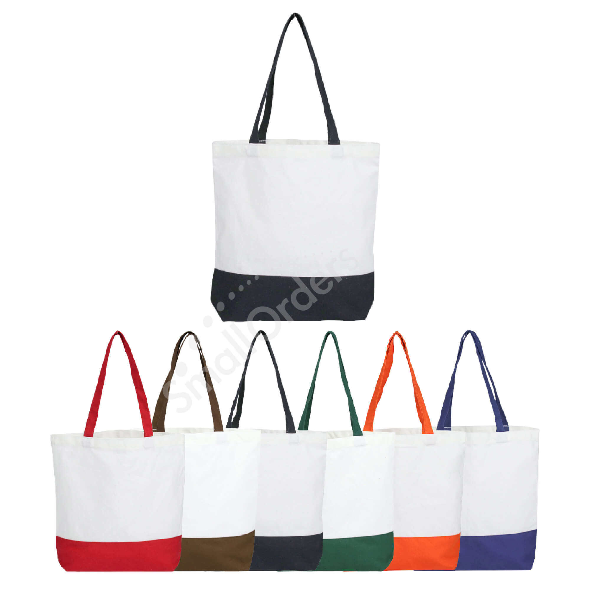 Custom logo giveaway promotional tote bags details