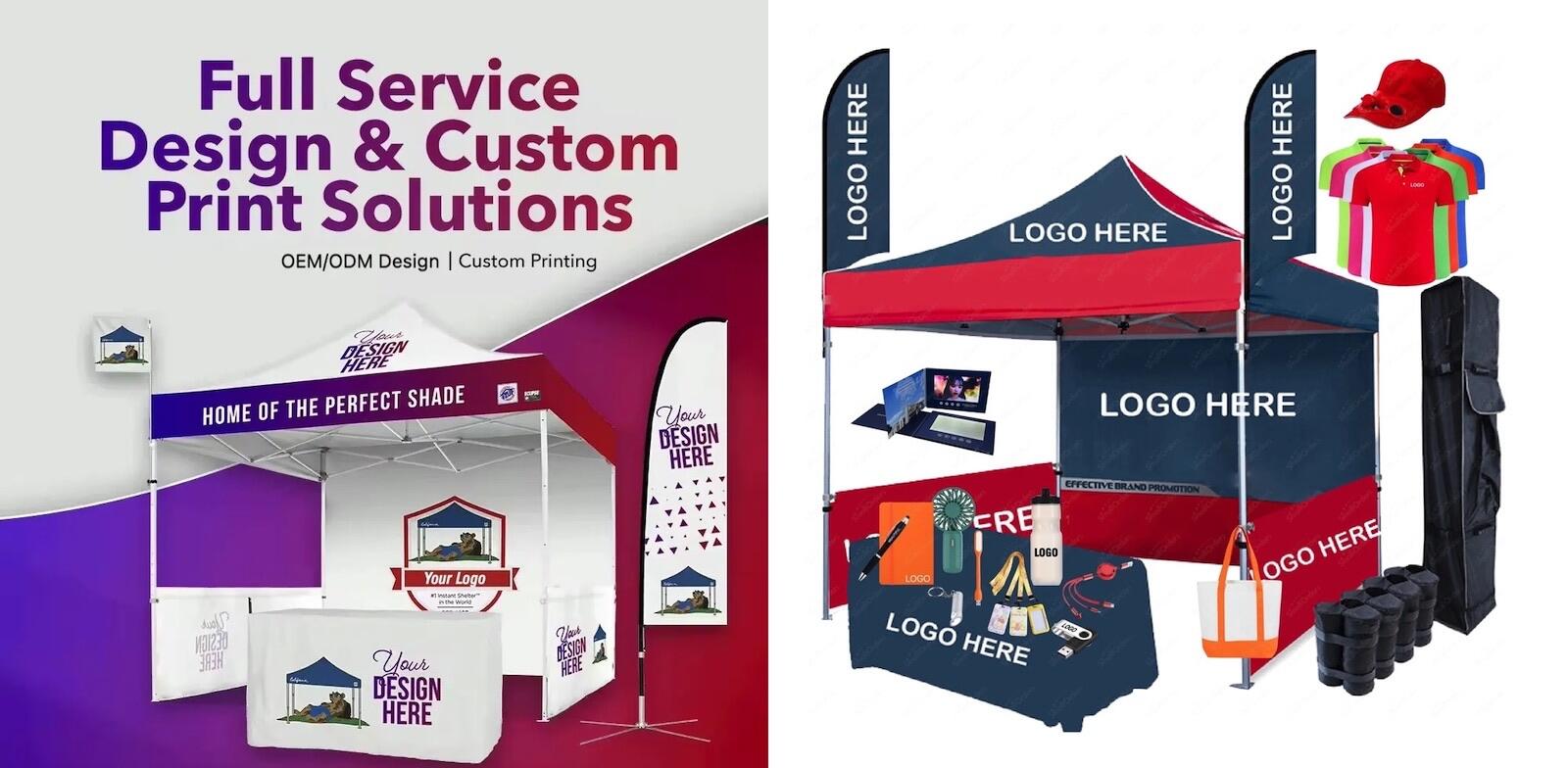 Trade show booth design and giveaway gift items factory