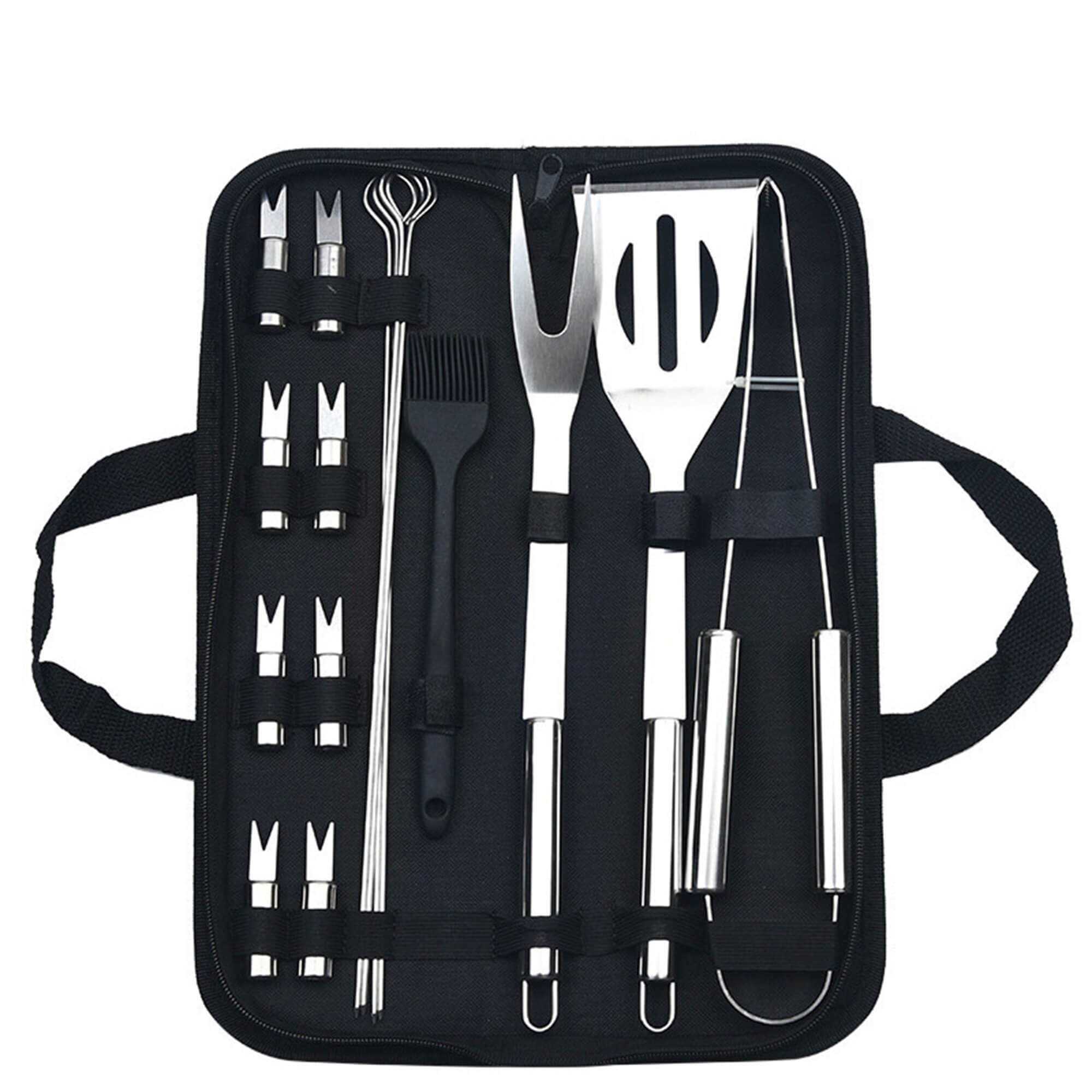 Grilling kit stainless steel cutlery utensil bbq tool set supplier