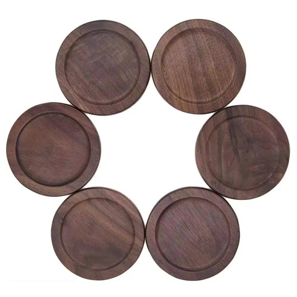 Promo Drinks Coffee Cup Wooden Coasters