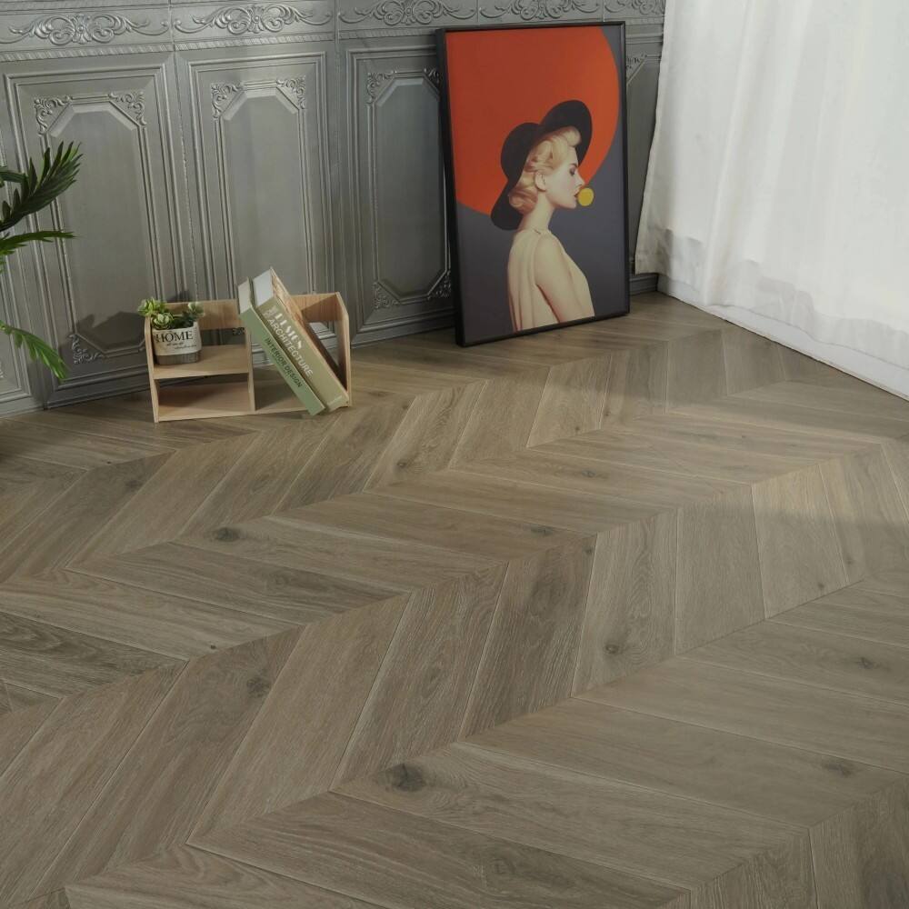 Fishbone Pattern Laminate Flooring