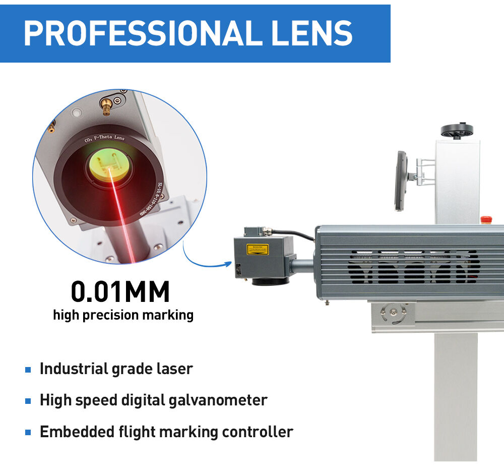 Unmatched Precision with Flying CO2 Laser Marking Machines