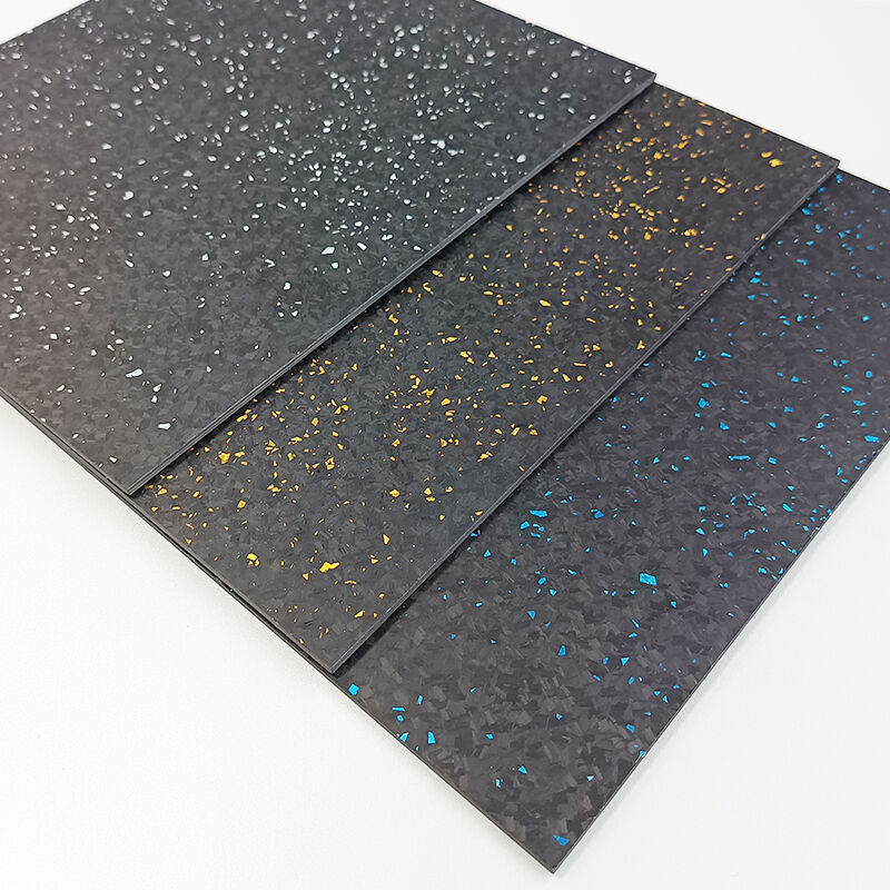 Folha de fibra de carbono personalizada em espessura pela Weihai Dushi Composite Materials Co., Ltd.