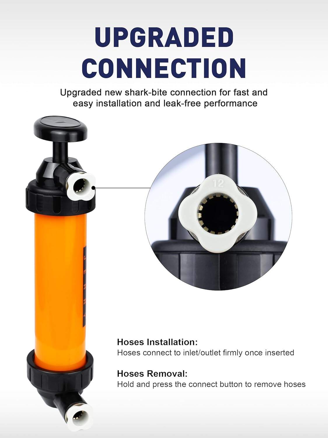 Shark-Bite Connection Design