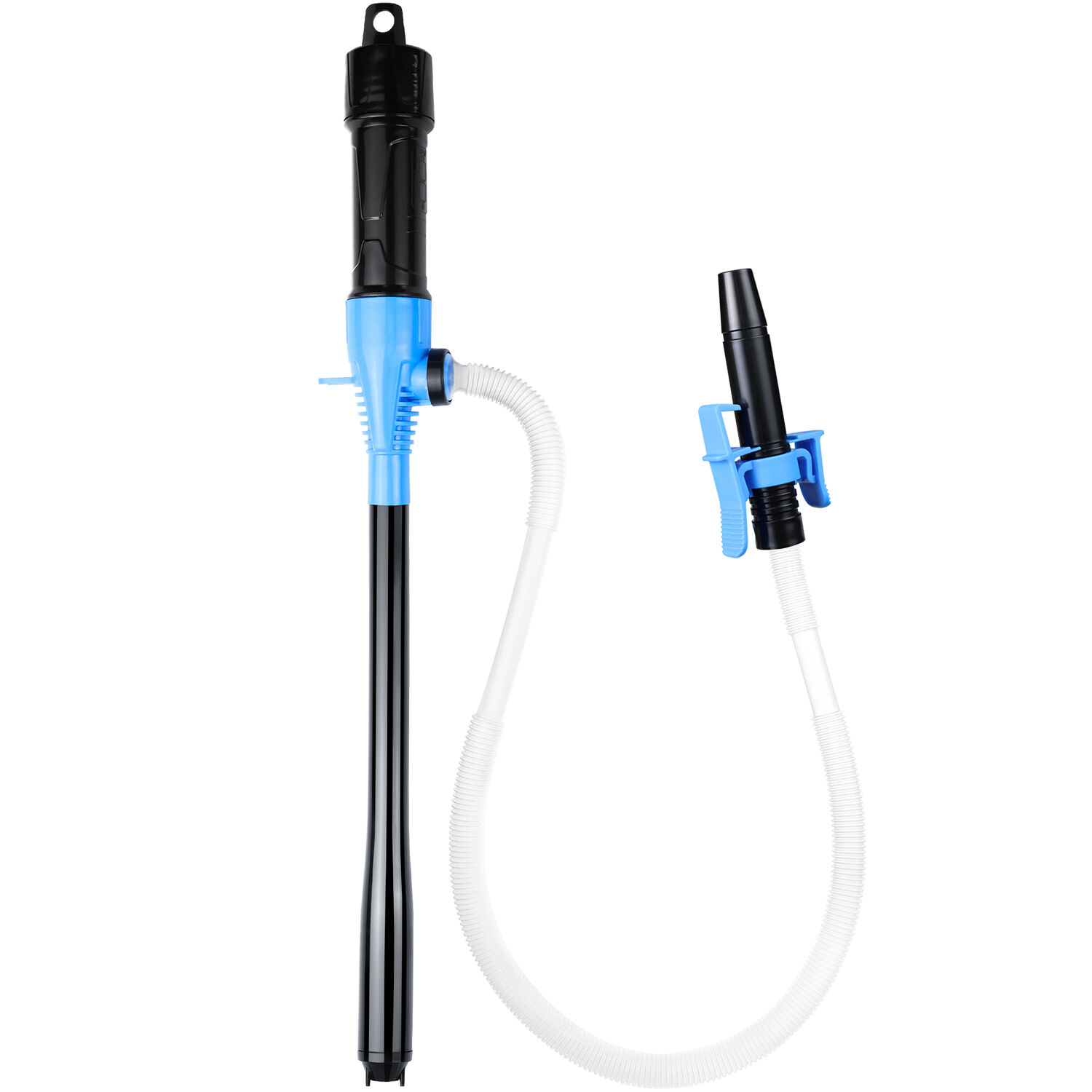 Portable 2.8 GPM Battery Powered Hand Pump with Chuck Flow Control Nozzle