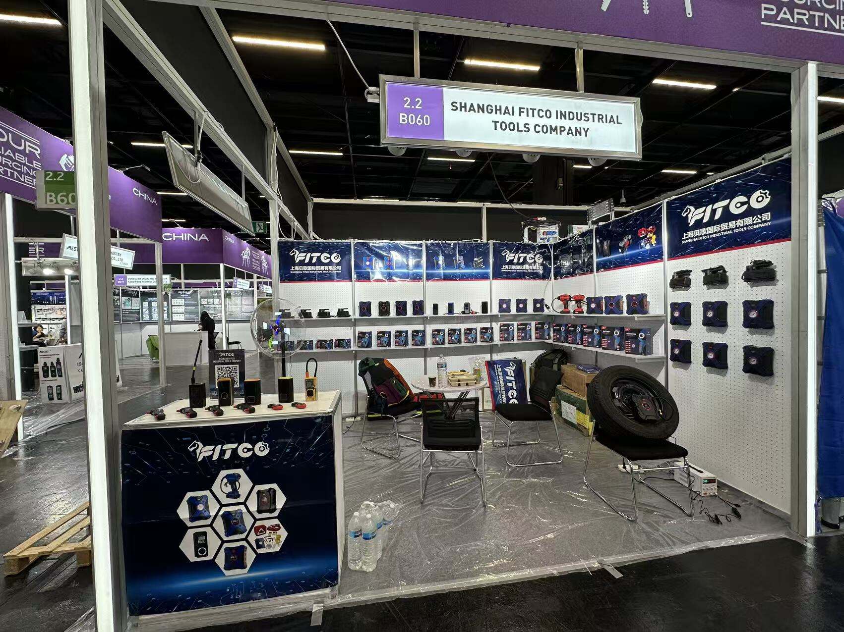 Fitco stand B060 with Hall 2.2 sign clearly visible at Cologne Hardware Fair