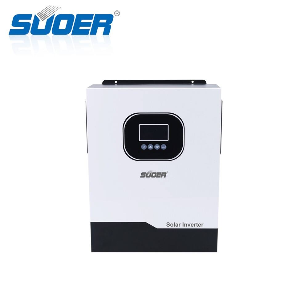 محولات الطاقة الهجينة VMS-6.2kw Solor، محول أحادي الطور هجين بقدرة 6200 واط، محول طاقة شمسية بقدرة 5 كيلو وات مع بطارية مدمجة