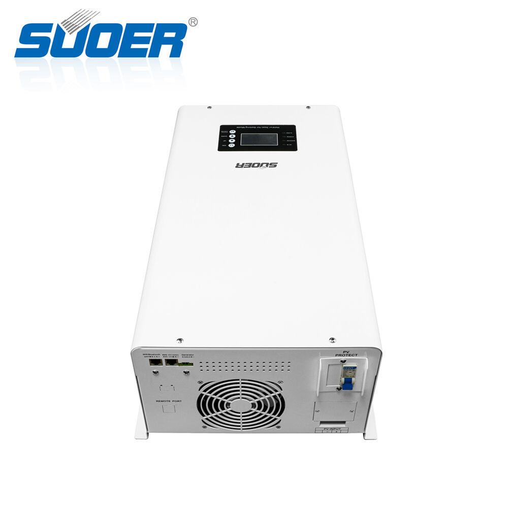 Reducing reliance on the grid with inverter hybrid solar setups.