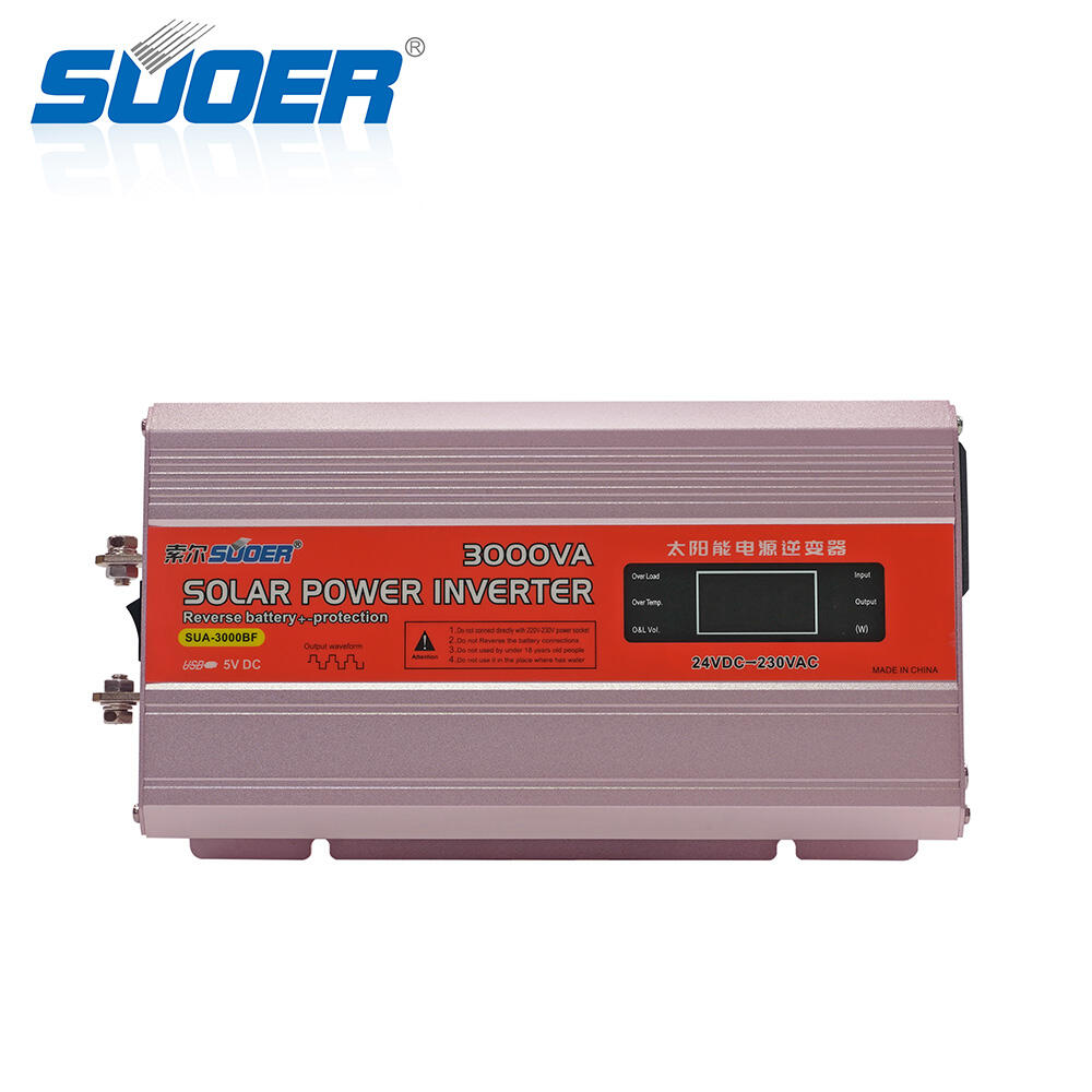 SUA-3000BF 3000VA DC 12V to AC 230V single output Modified Sine Wave 3KVA Power Inverter