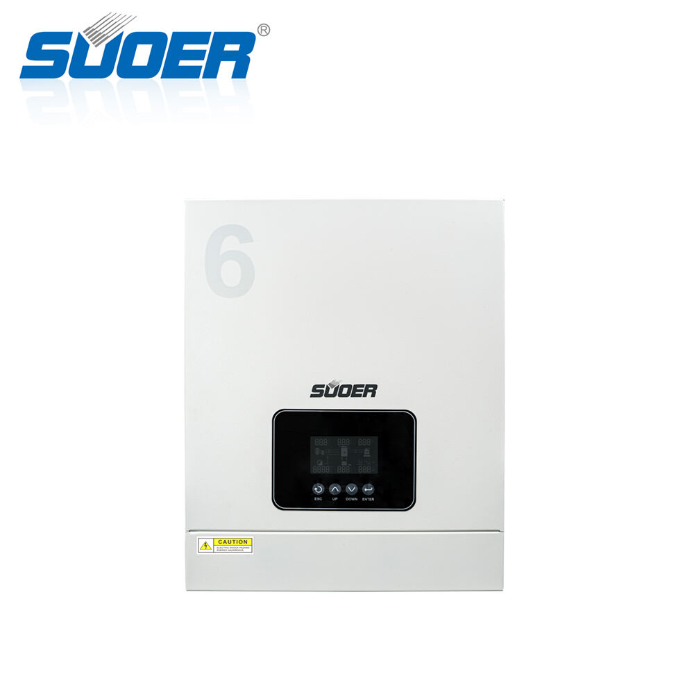 VMS-V-6.2k-48-H Suoer New mppt pure sine wave inverter 48V 230V 6200W hybrid solar inverter