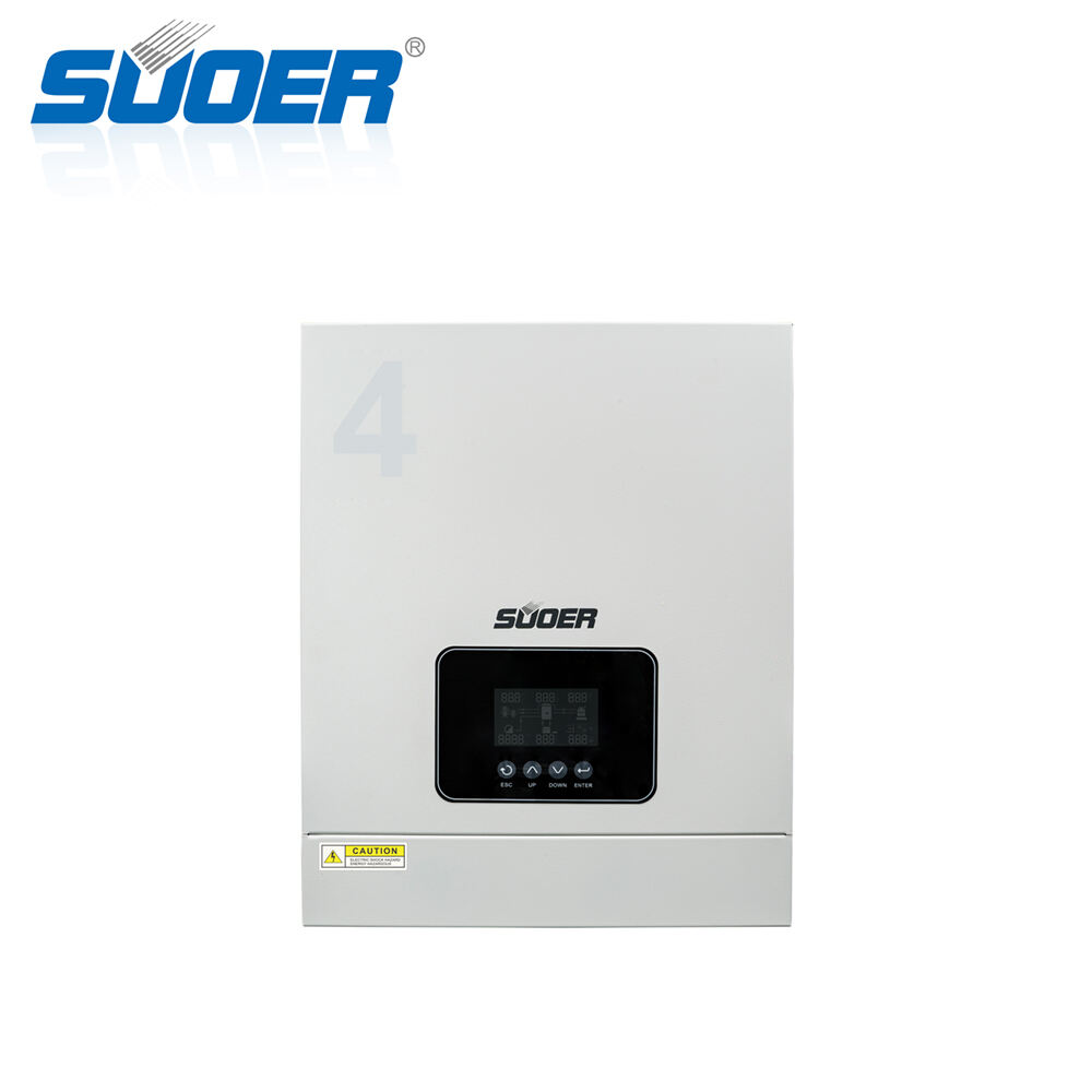 VMS-V-4.2k-24-H Suoer New mppt pure sine wave inverter 24V 230V 4200W hybrid solar inverter