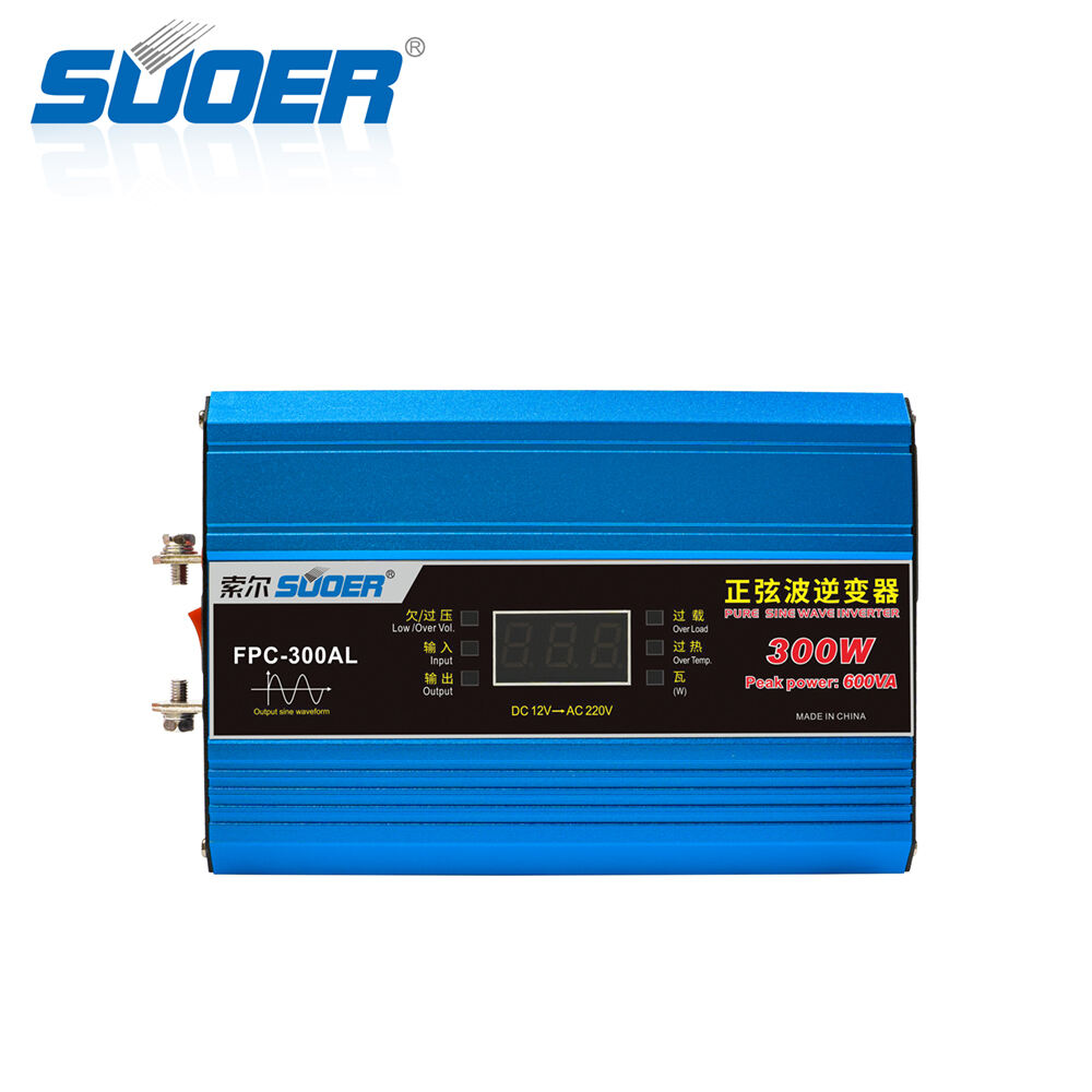 FPC-300AL Suoer 12v 220v 300W power Inverter Pure Sine Wave Inverter for wholesale