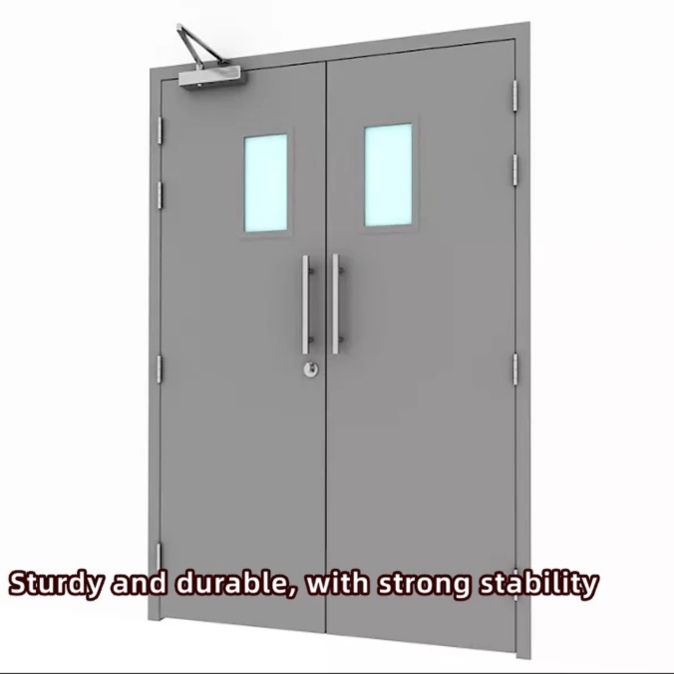 Customizable Steel Fire Door – Tailored Design & Size for Your Building Safety Needs
