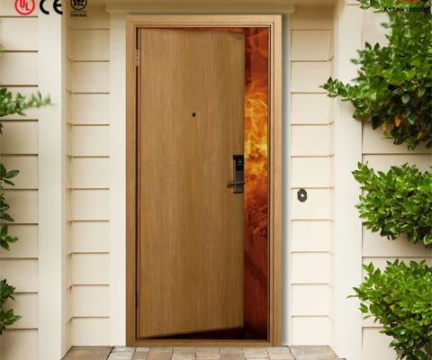 Wooden fireproof doors are favored for their dual advantages of safety and fire resistance, as well as their aesthetic appeal.