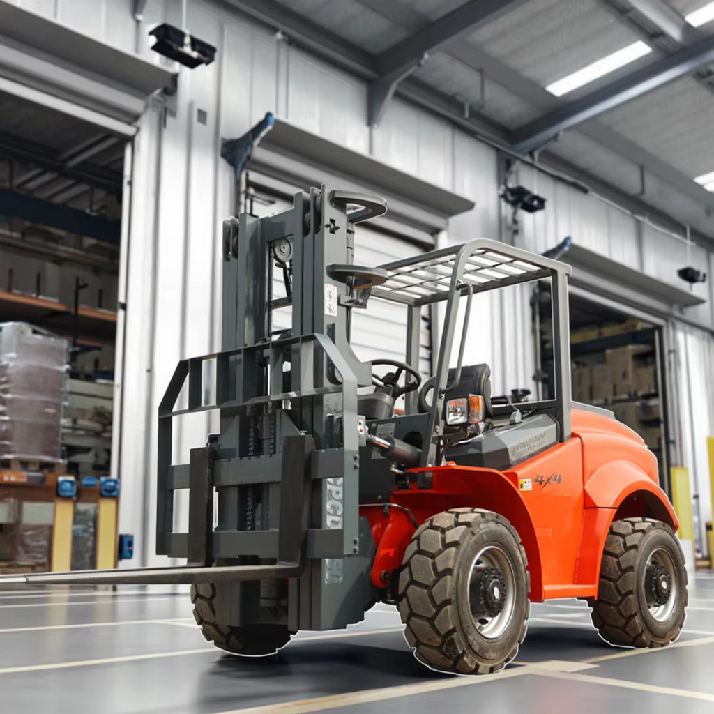 Brand New Factory Price 5 Ton Diesel Truck Forklift with Solid Tire Hydraulic Internal Combustion Forklift Vehicle factory