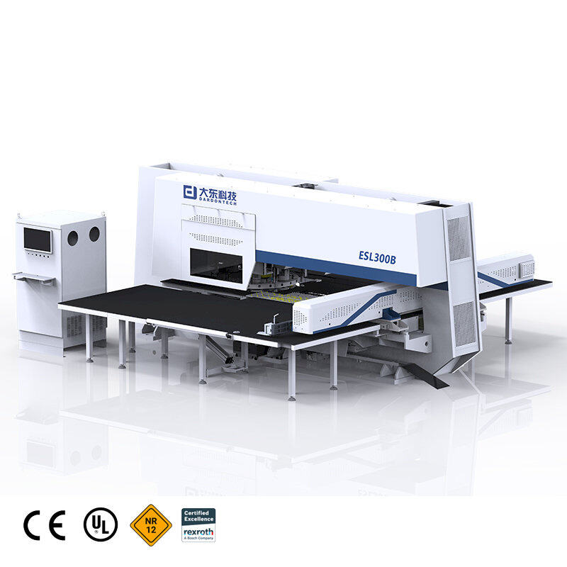 ESL Series 2 in 1 Laser Punch Cutting Combo Machine For Sheet Metal Fabrication