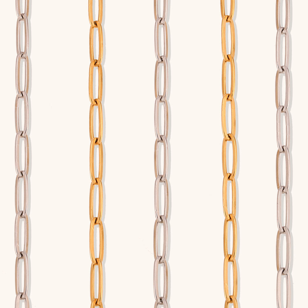 zircon chain bracelets set-1