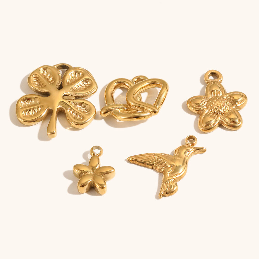 seashell  pearl gold plated ring bracelet-8