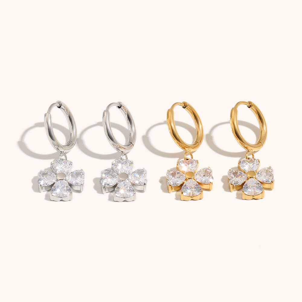 vintage gold plated pendant  charm set-7